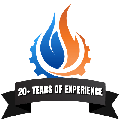 20-Years of Experience badge